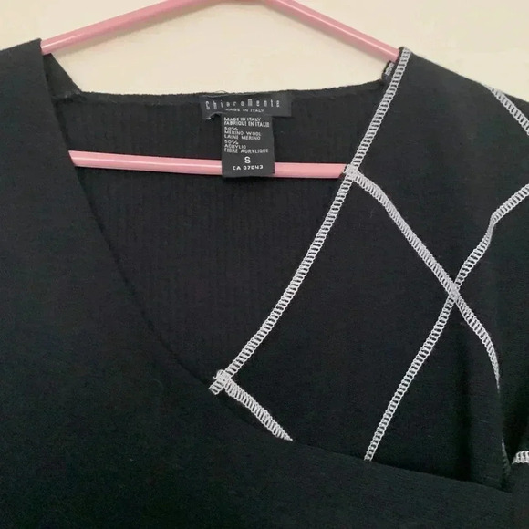 Chiaramente unique design, Italian sweater, 50% Merino/ 50% acrylic. - Picture 4 of 6